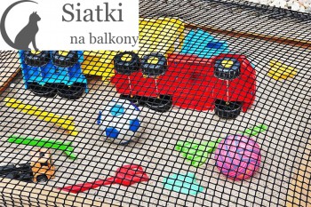 Siatka na balkon do ochrony - Mocne siatki ochronne